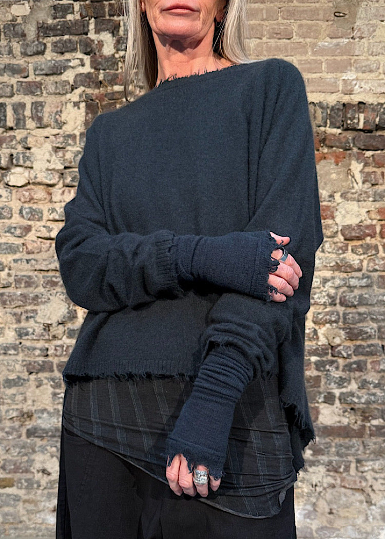 CASHMERE FINGERLESS CUFF