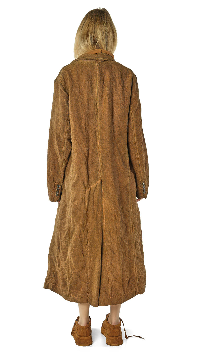 CL DOUBLE-BREASTED LONG COAT