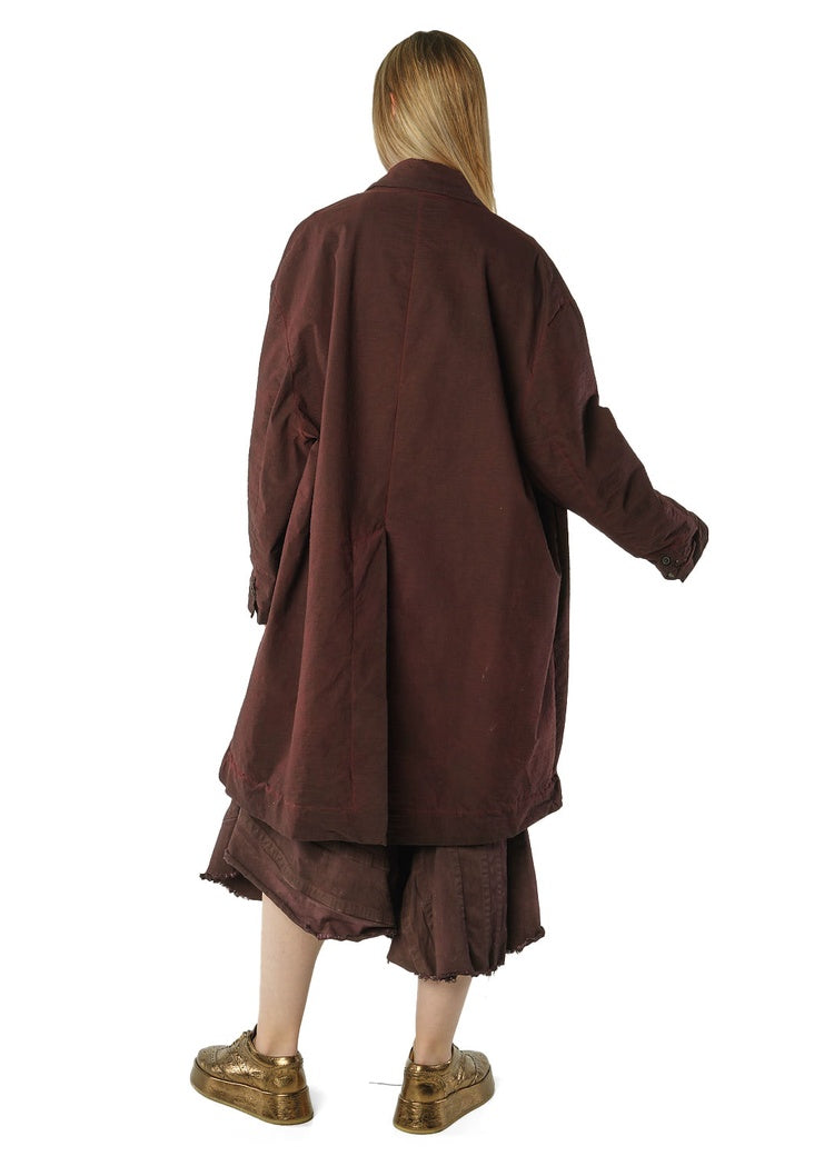 TWISTED-EDGE STRETCH COAT