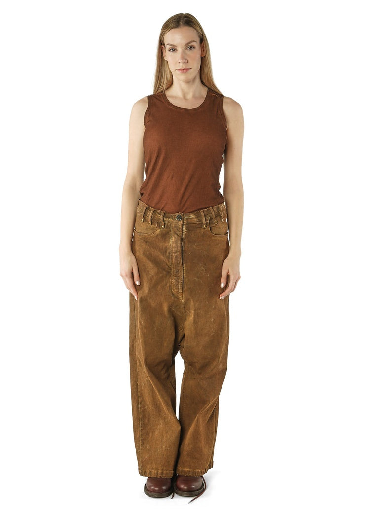 WIDE-LEG DENIM TROUSER