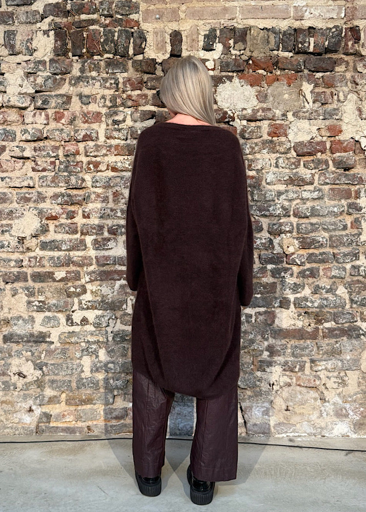 BRUSHED KNIT TUNIC