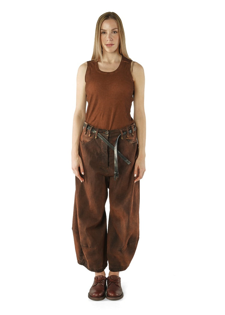 BALLOON DENIM TROUSER