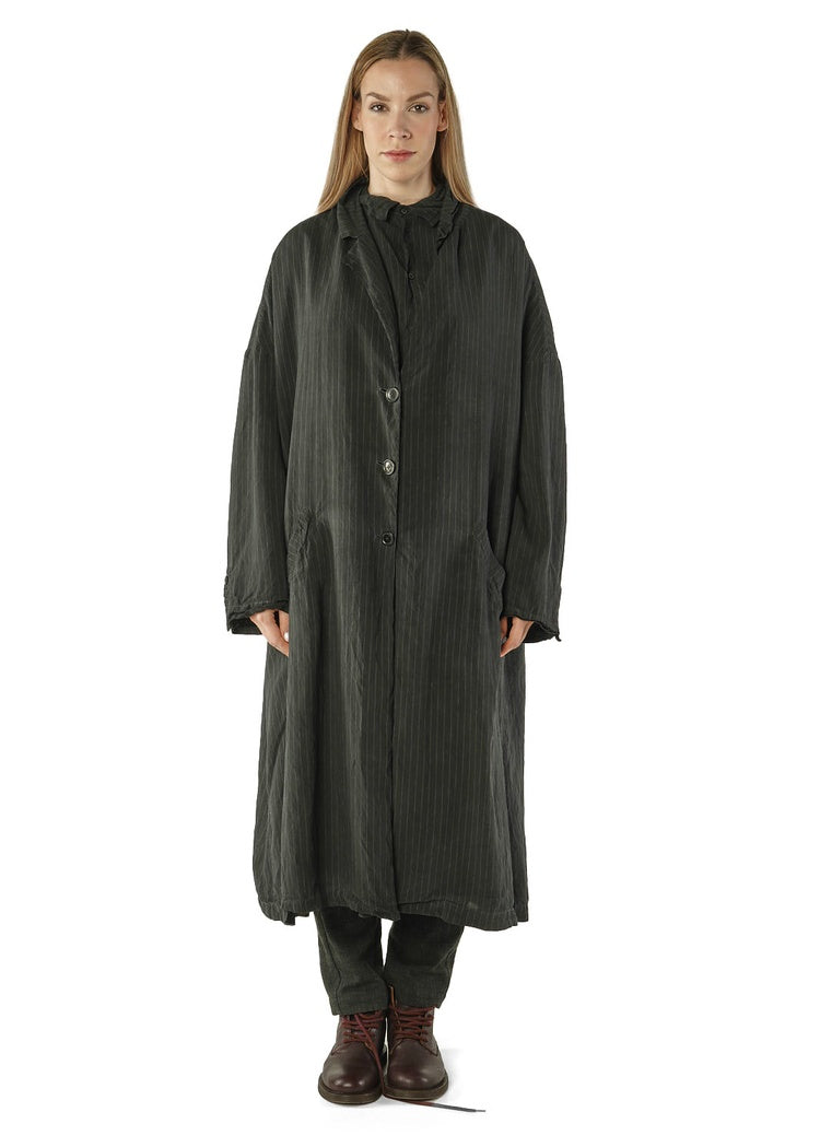 CL OVERSIZED VISCOSE-SILK COAT