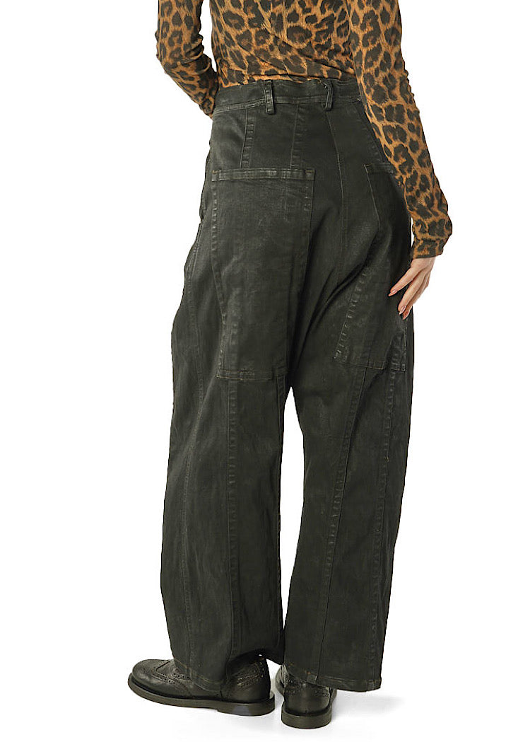 STRAIGHT-LEG DENIM TROUSER