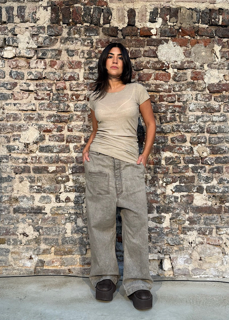 RELAXED UTILITY DENIM TROUSER