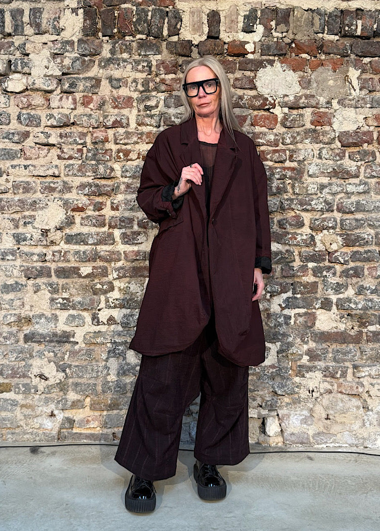 TWISTED-EDGE STRETCH COAT