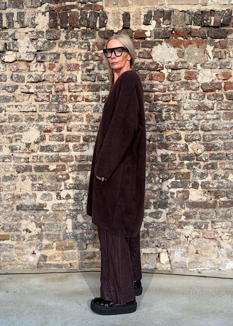 BRUSHED KNIT TUNIC