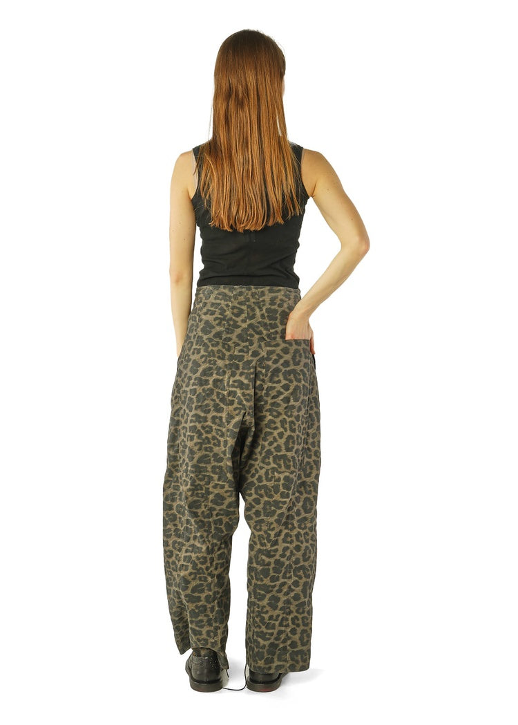 CL DROP-CROTCH TECHNO STRETCH TROUSER