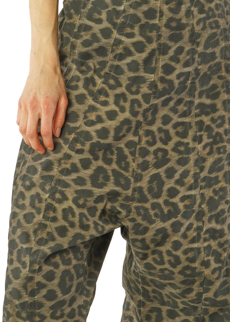 CL DROP-CROTCH TECHNO STRETCH TROUSER